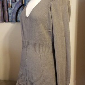 Gray V neck sweater sz 1X Calvin Klein